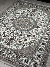 Пушистый ковер HALIF F611 GRAY-BLUE