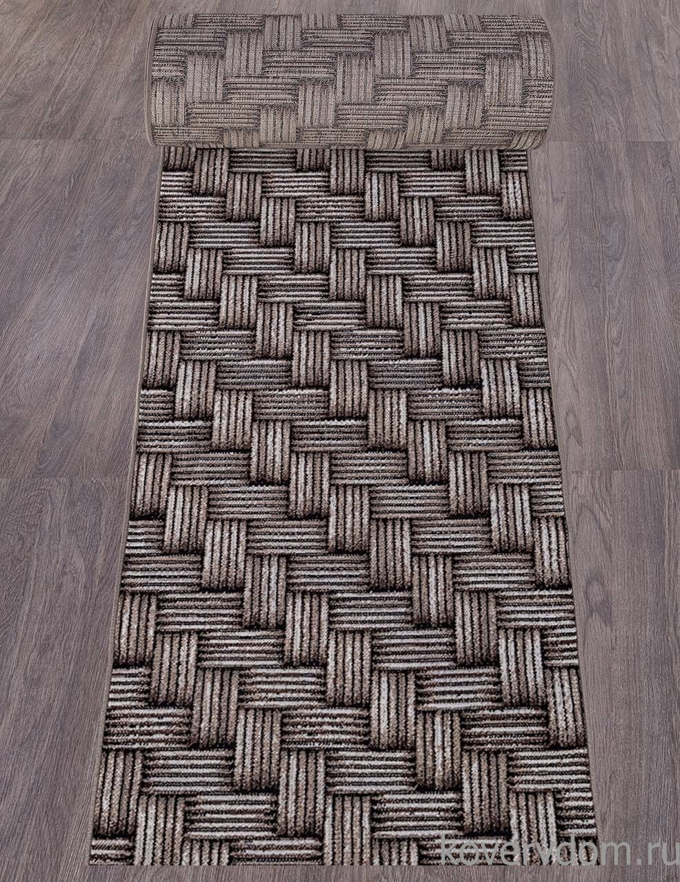 Ковровая дорожка SIERRA D722 BEIGE-BROWN 2 Ковровая дорожка SIERRA D722 BEIGE-BROWN 2