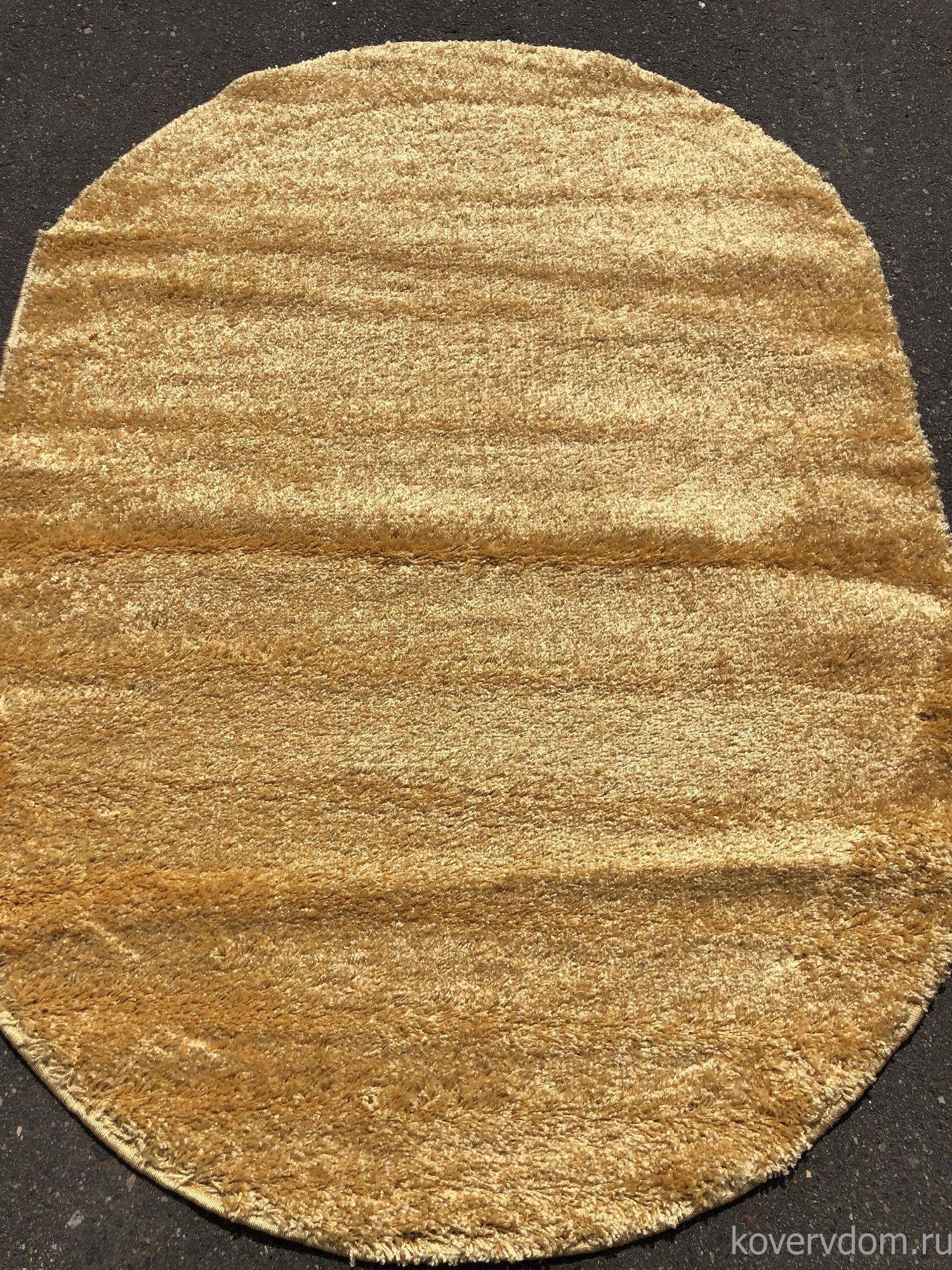 Ковер COMFORT SHAGGY 2 S600 LIGHT YELLOW 2 Овал