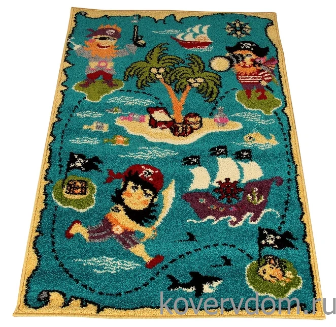 Ковер детский FUNKY PIR turquoise Ковер детский FUNKY PIR turquoise