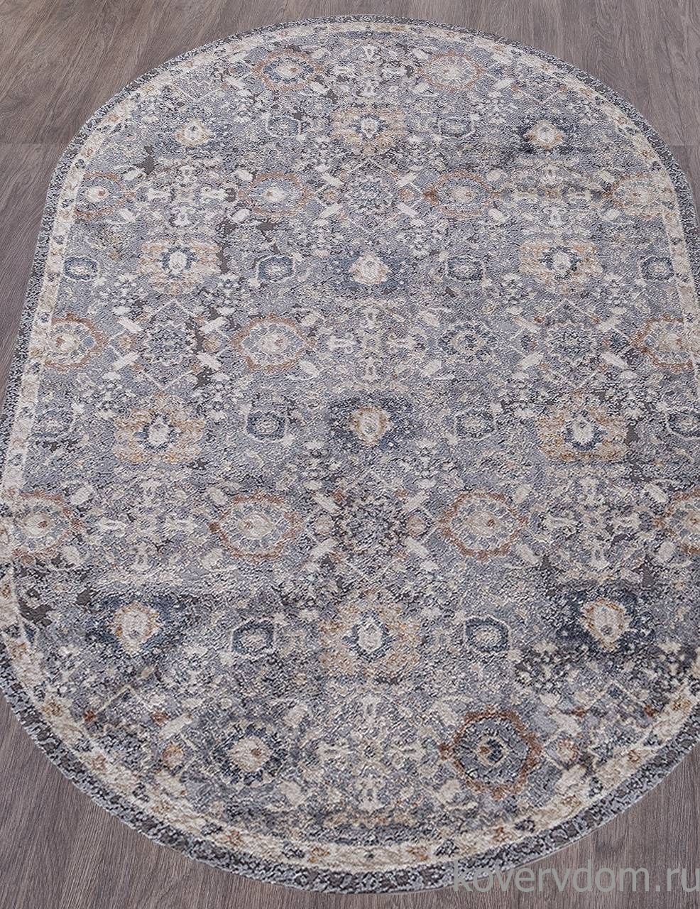 Ковер OPERA 6034C L.BLUE / GREY Овал