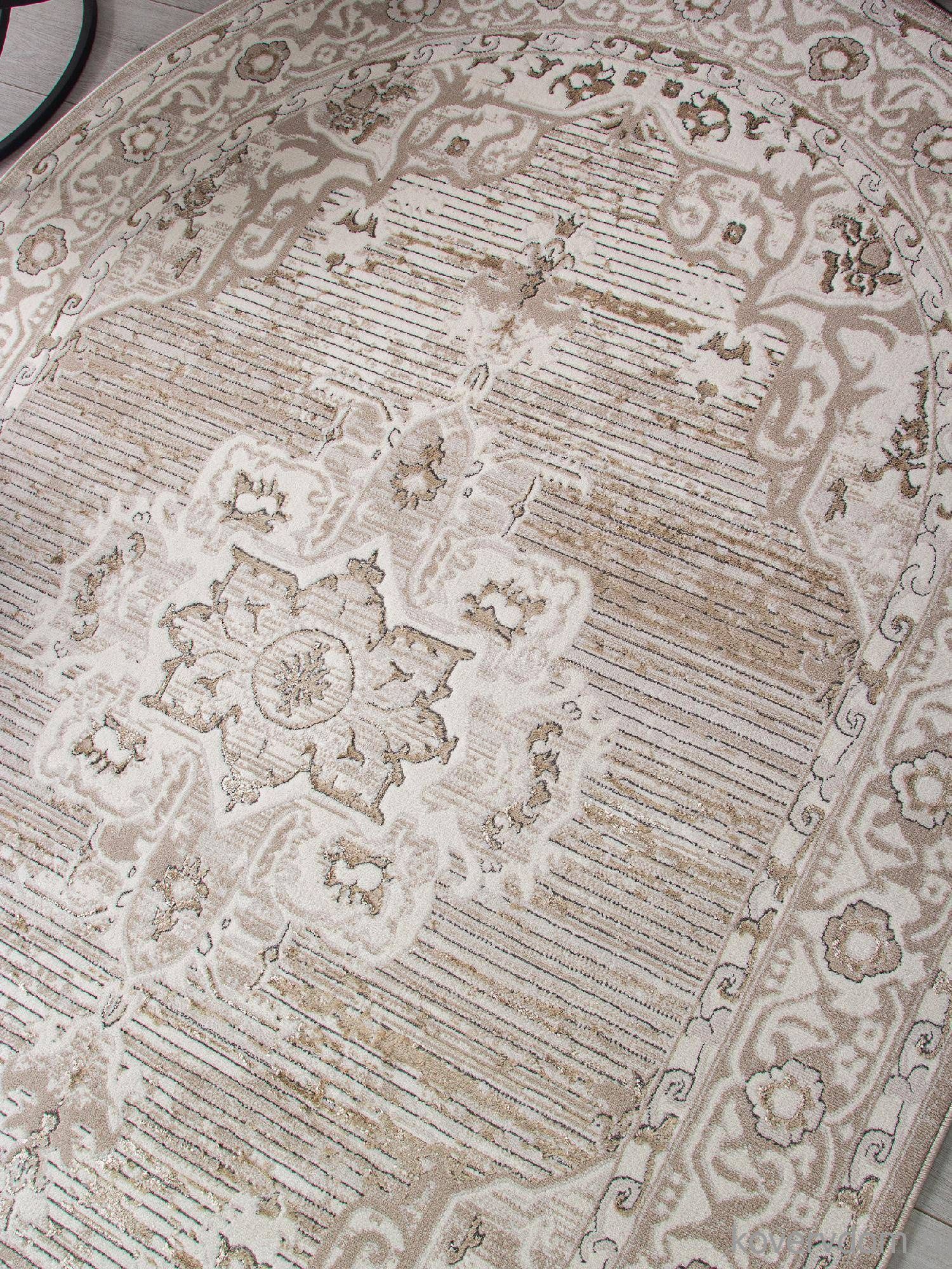 Ковер NOVA 04089A CREAM HB / LIGHT GRI HB Овал Ковер NOVA 04089A CREAM HB / LIGHT GRI HB Овал