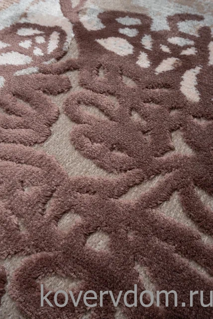 Рельефный ковер из вискозы GENOVA 38182 6626 90 Овал Рельефный ковер из вискозы GENOVA 38182 6626 90 Овал