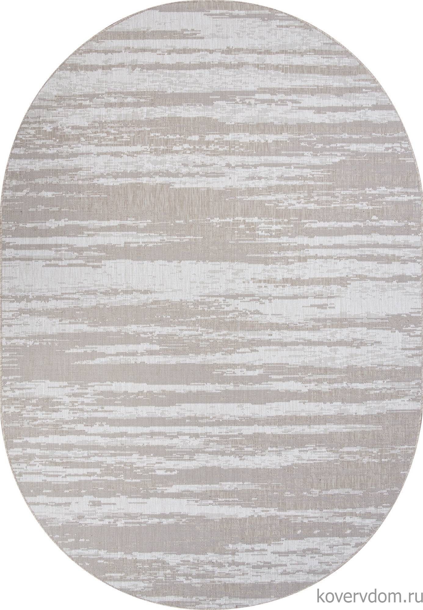 Ковер-циновка KAIR S143 BEIGE Овал