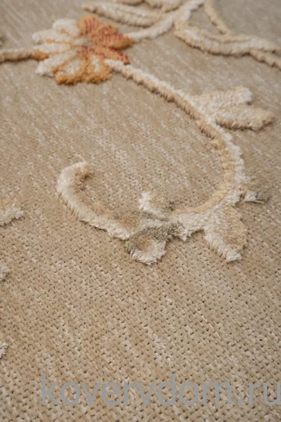 Рельефный ковер из вискозы GENOVA 38027 6262 60 КРУГ