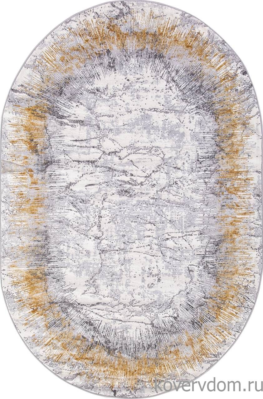 Ковер MODA 9802 ACIK GRI Овал