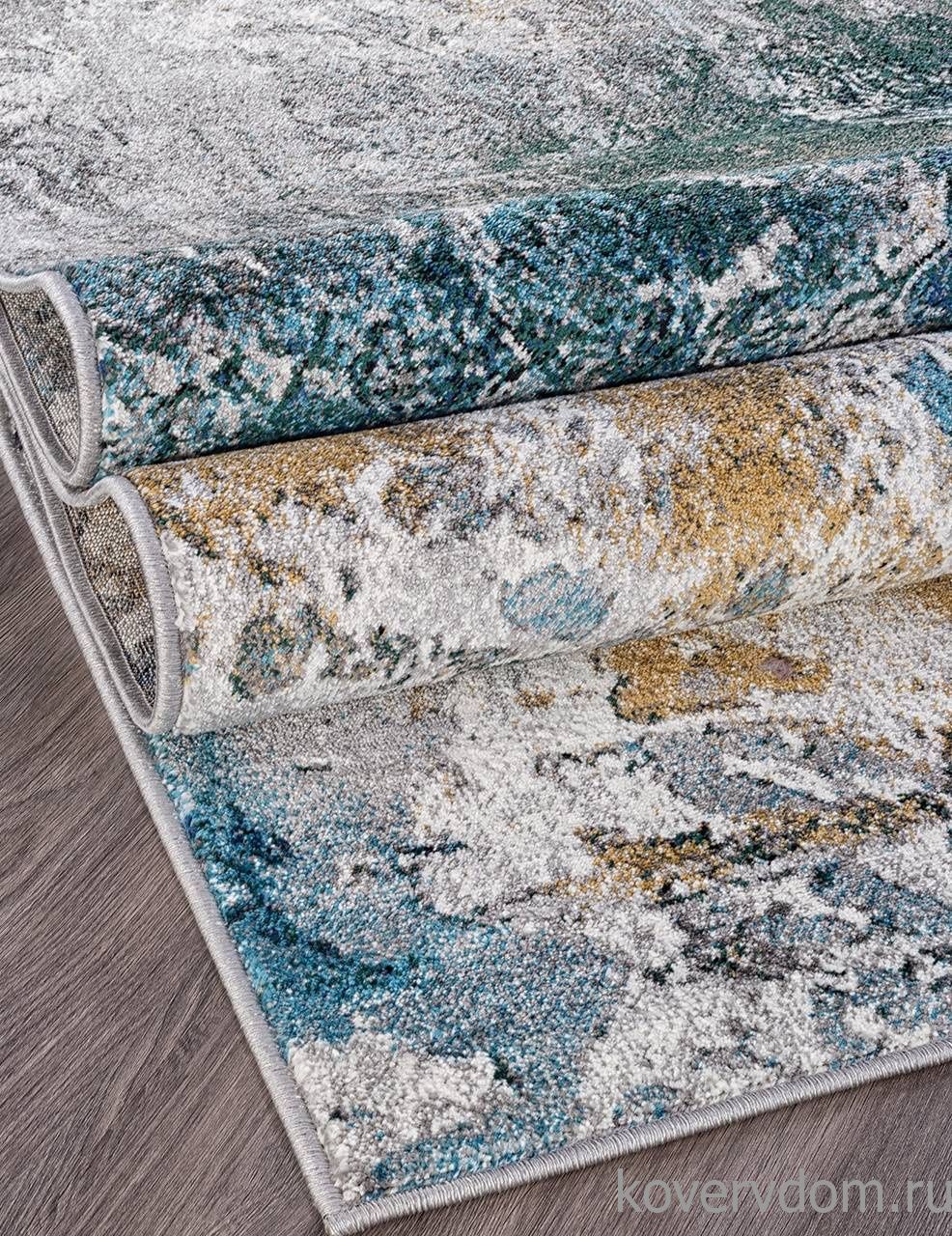 Ковер LONDON D822 GRAY-BLUE