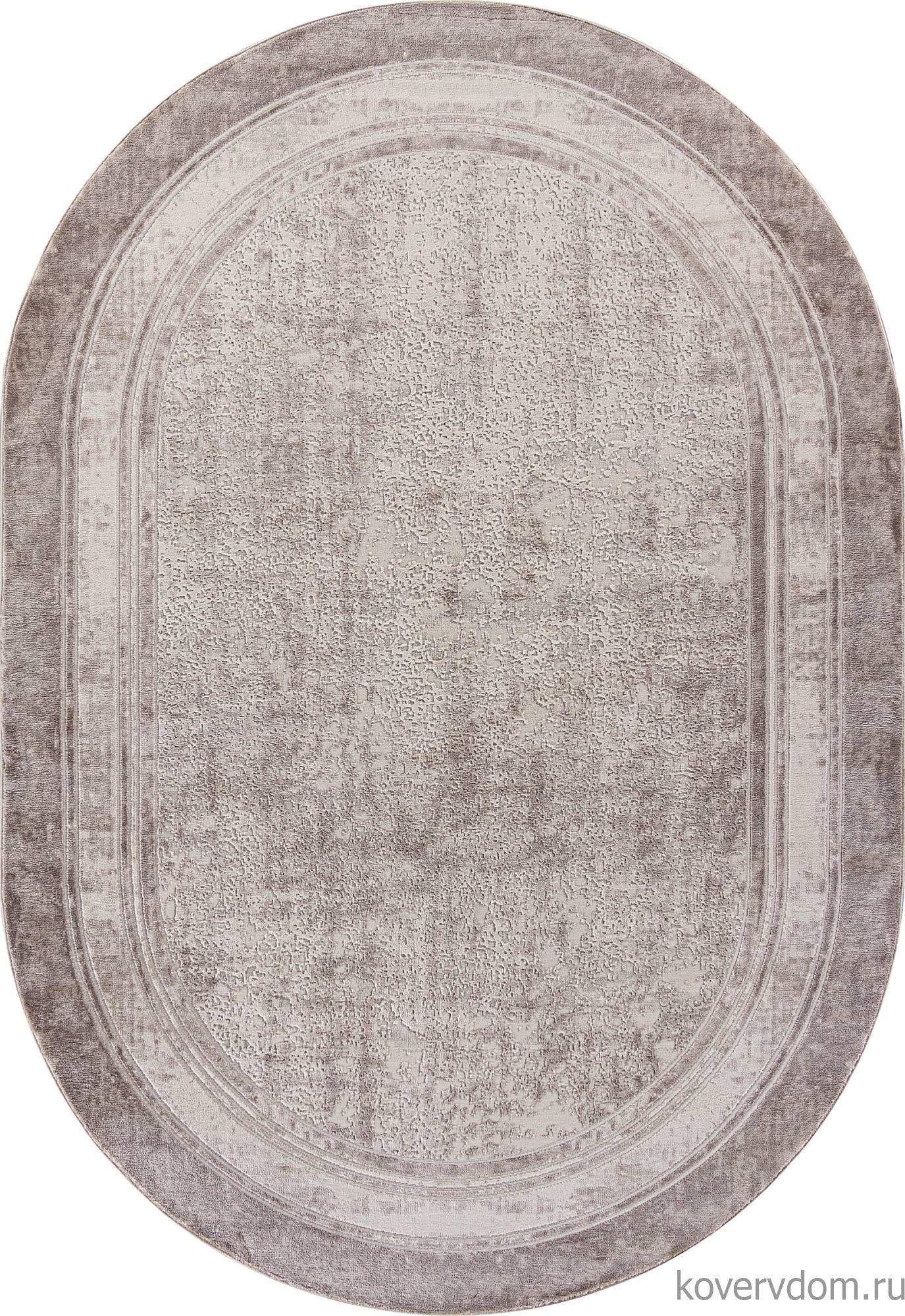 Ковер BRAND O2445 680 CREAM / BROWN Овал