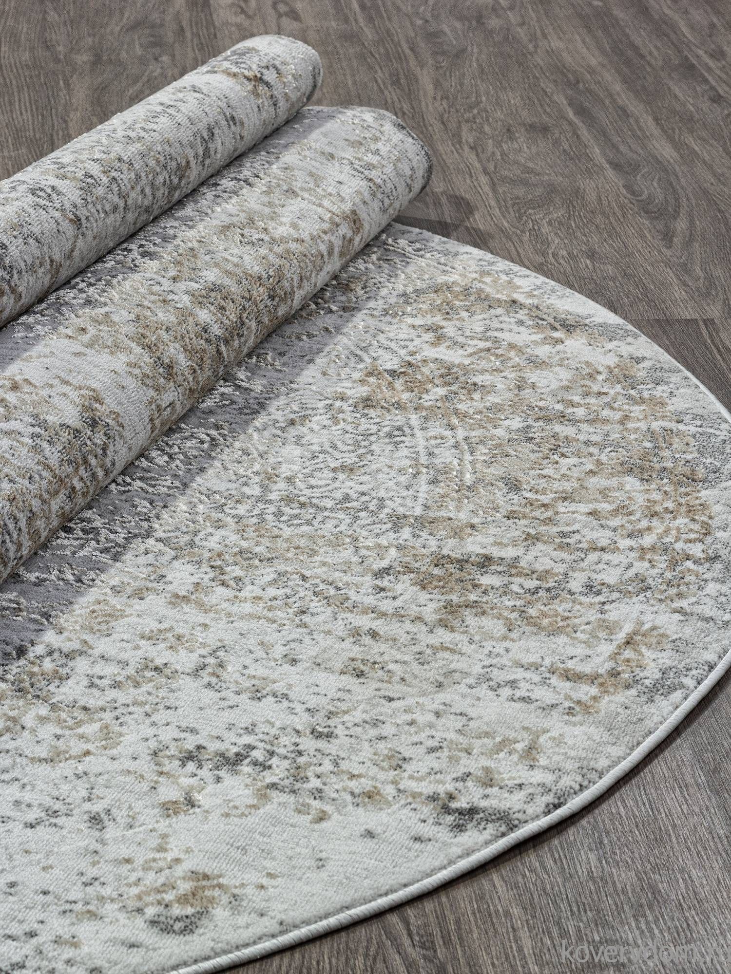 Ковер SAFARI 02475H D.GREY / GREY Овал Ковер SAFARI 02475H D.GREY / GREY Овал