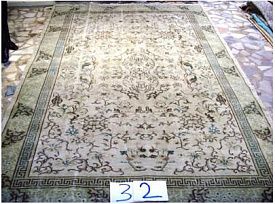 Овальный ковер ручной работы Vintage Look at Me C-32