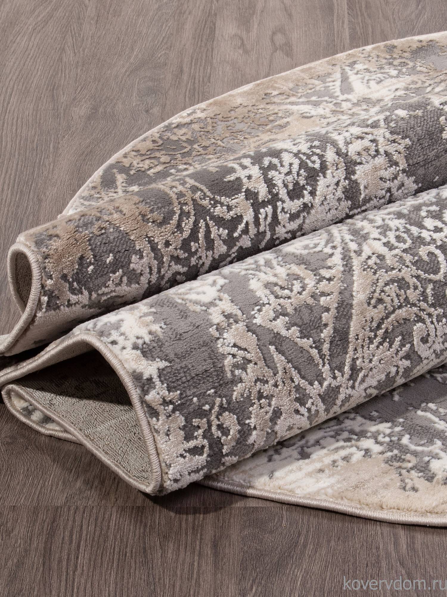 Ковер ARMINA 04078C GREY / BROWN Овал Ковер ARMINA 04078C GREY / BROWN Овал