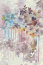 Шерстяной ковер Erdenet из Монголии Hunnu R Цветы 6A1883 001