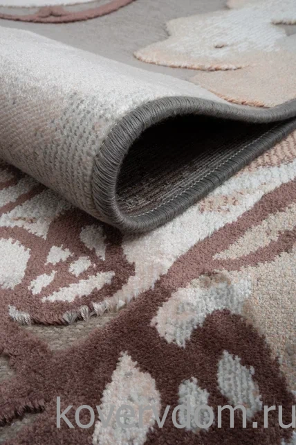 Рельефный ковер из вискозы GENOVA 38182 6626 90 Овал Рельефный ковер из вискозы GENOVA 38182 6626 90 Овал