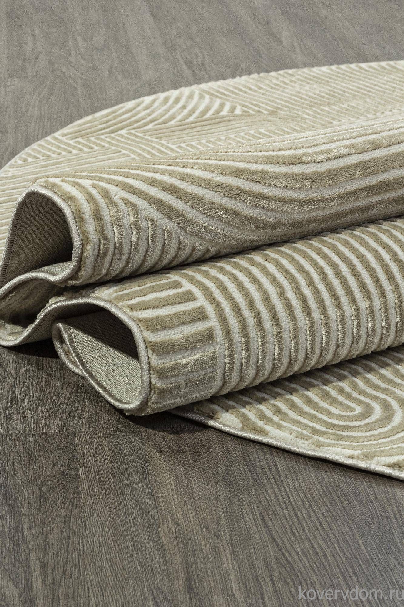 Ковер SIROCCO E508AK D.BEIGE / BEIGE Овал Ковер SIROCCO E508AK D.BEIGE / BEIGE Овал