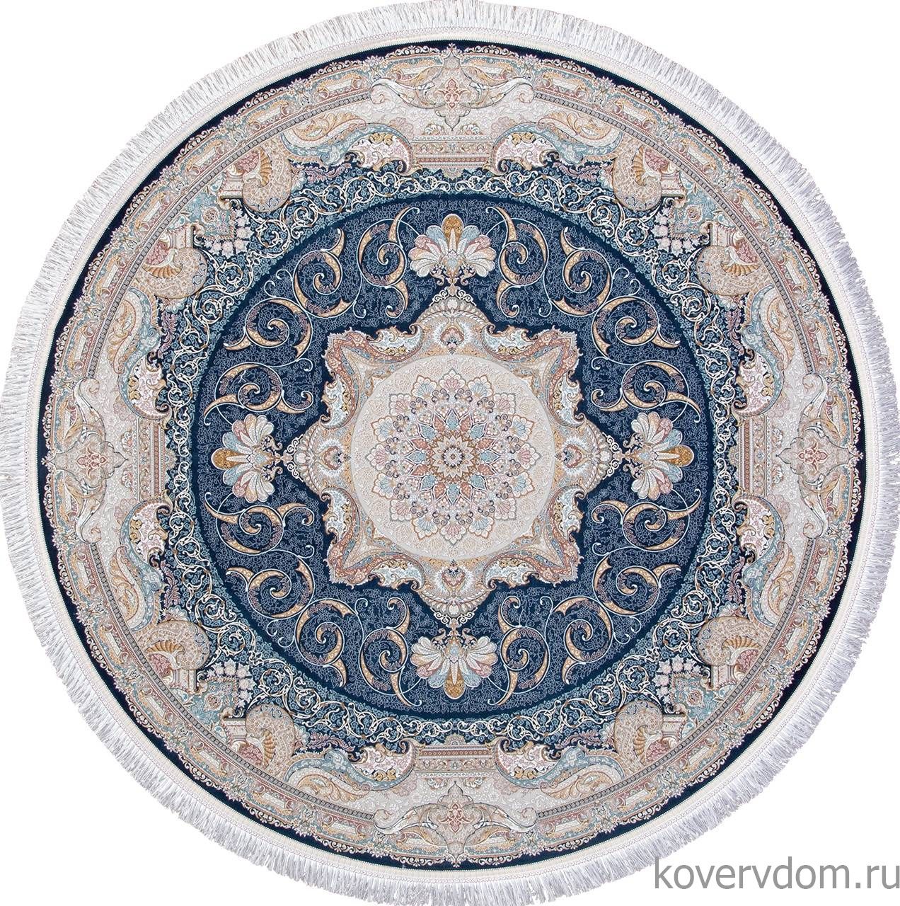 Ковер FARSI 1500 144 DARK BLUE Круг