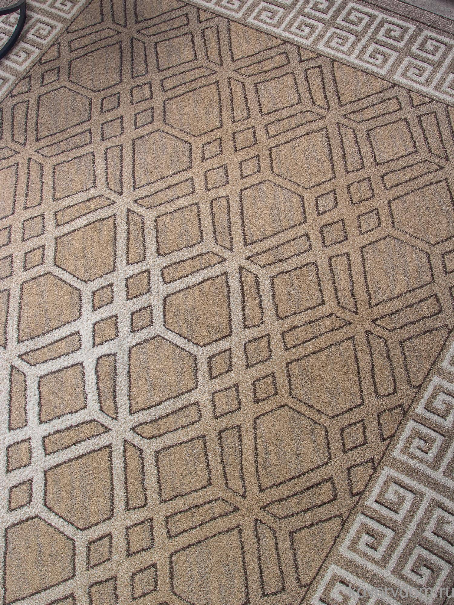 Ковер PRAGA 06027A BEIGE / DARK VIZON