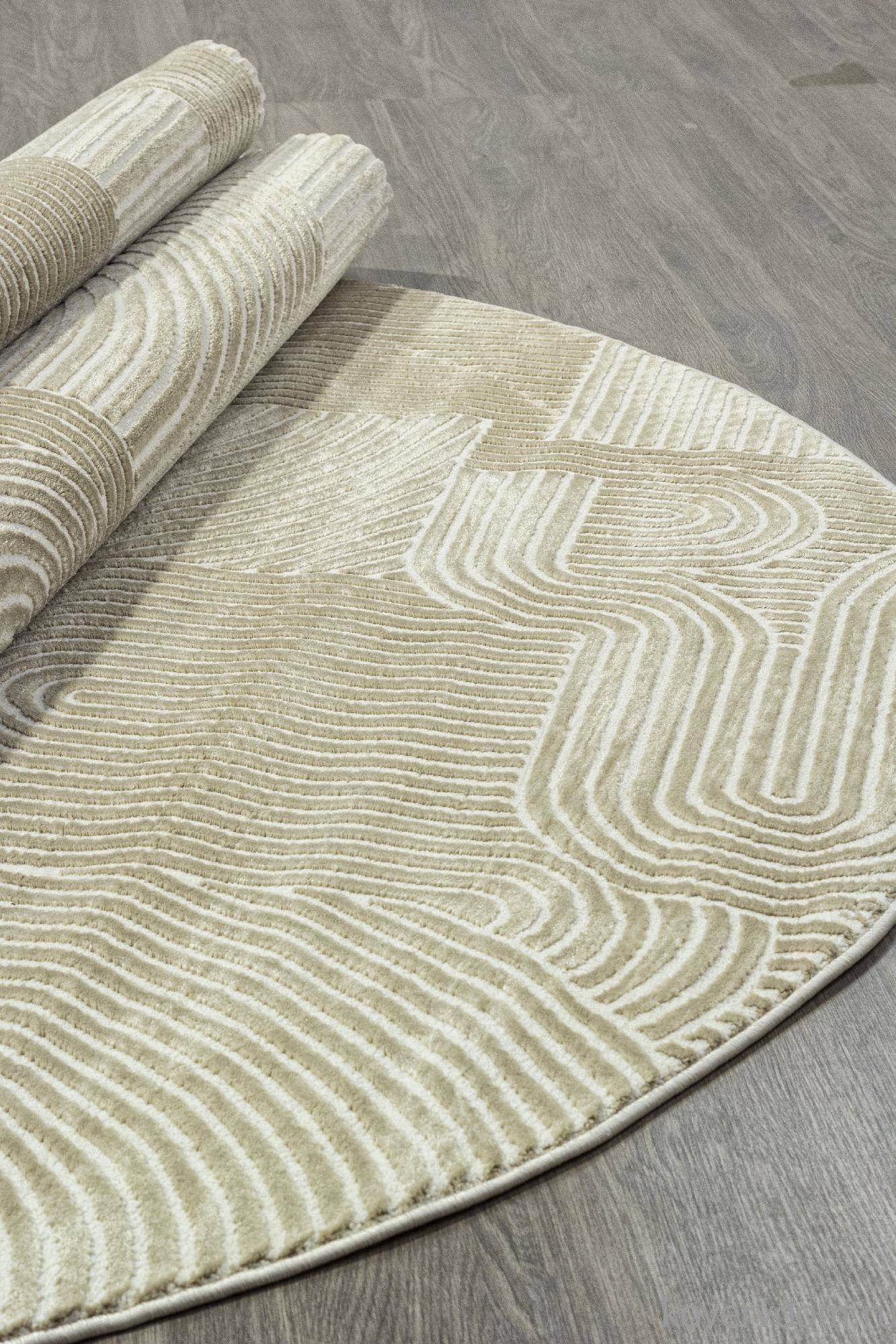 Ковер SIROCCO E508AK D.BEIGE / BEIGE Овал Ковер SIROCCO E508AK D.BEIGE / BEIGE Овал