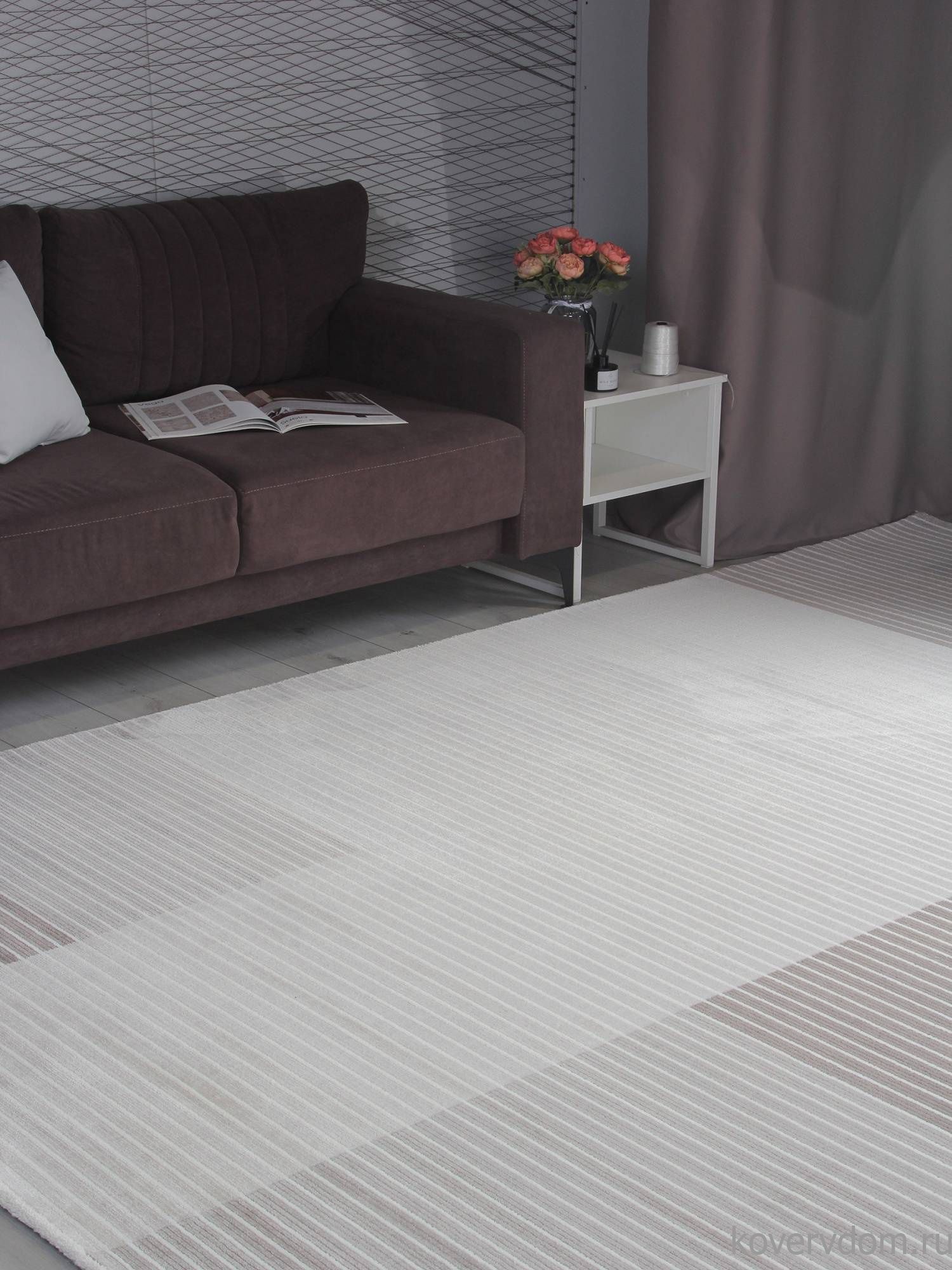 Ковер NENSI GL245A BROWN / BROWN