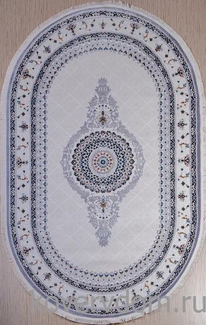 Ковер Amira 4836A L.Grey-L.Grey Овал Ковер Amira 4836A L.Grey-L.Grey Овал