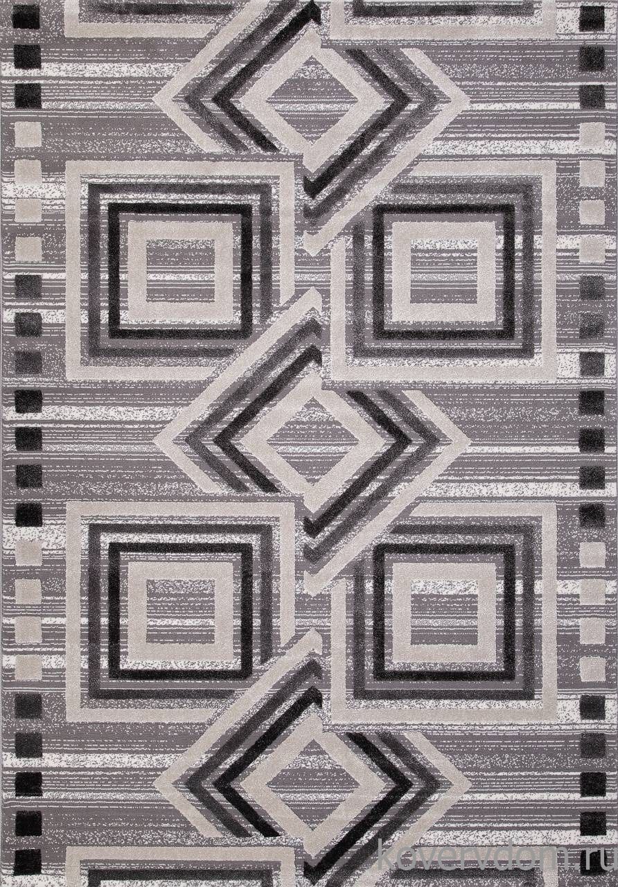 Ковер ECLIPSE QP015 WHITE / D.GRAY Ковер ECLIPSE QP015 WHITE / D.GRAY
