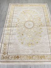 Пушистый ковер DELINA A123B CREAM / GOLD FDY
