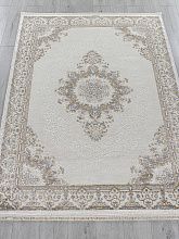 Круглый ковер MOSSO 27236A CREAM / NAVY